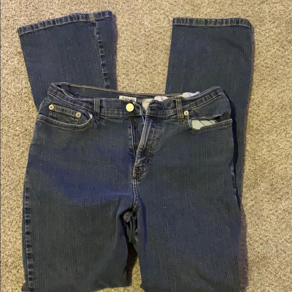 Low Waisted Flare Jeans